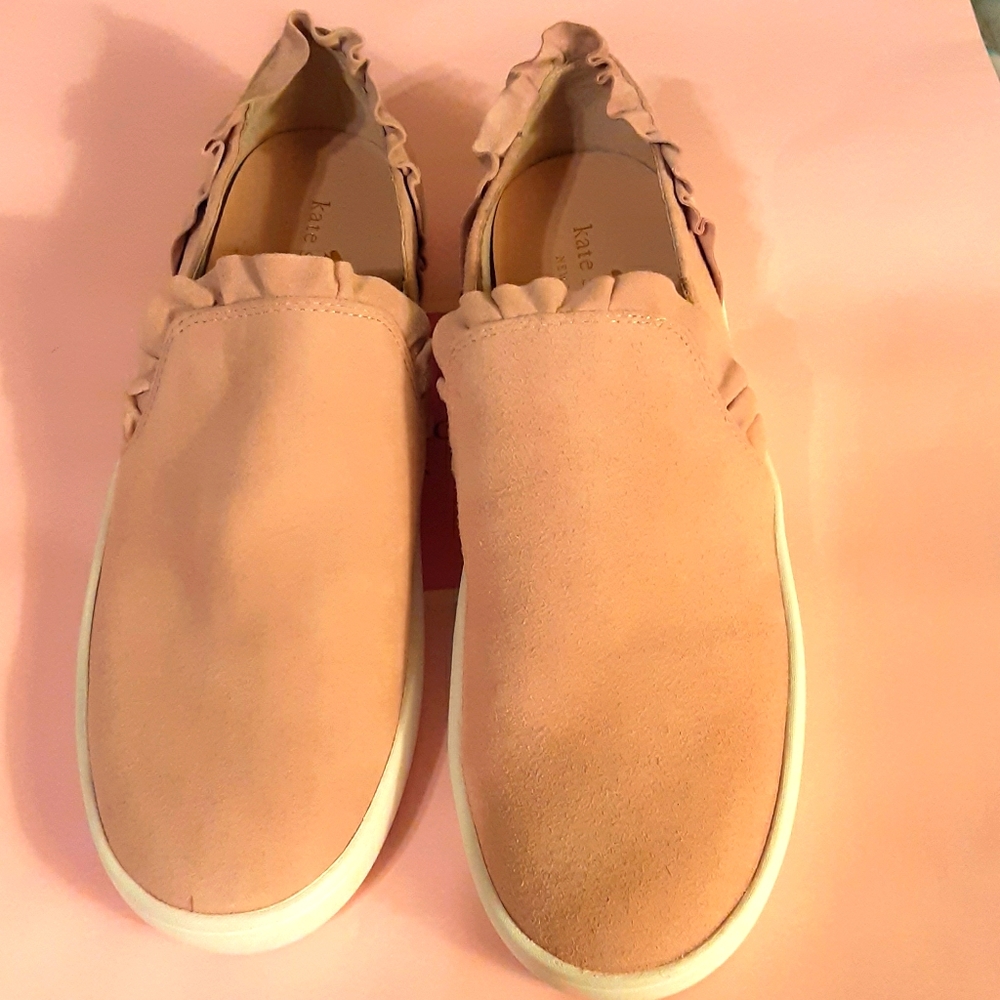NWOT Kate Spade ♠️ New York Pink Suede Lillie Sz.9